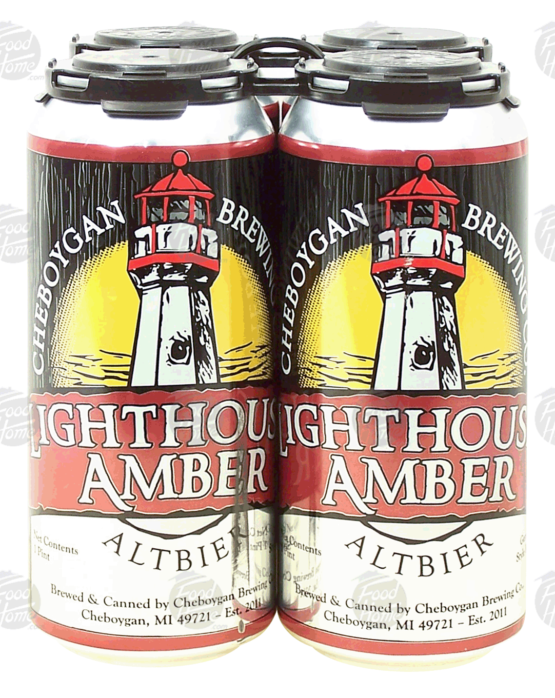 Cheboygan Brewing Co. Lighthouse Amber altbier german style beer, 1-pint Full-Size Picture